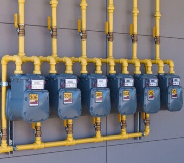 تمديد غاز مركزي